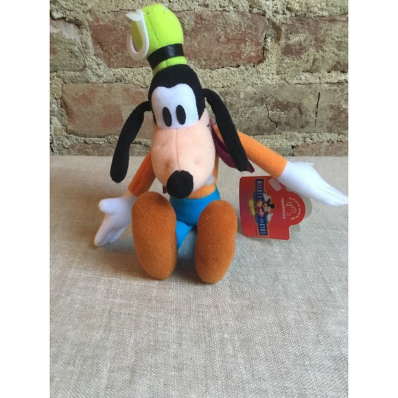 Disney Applause Vintage Goofy Bean Bag Plush with Tag 1998 - Picture 1 of 3